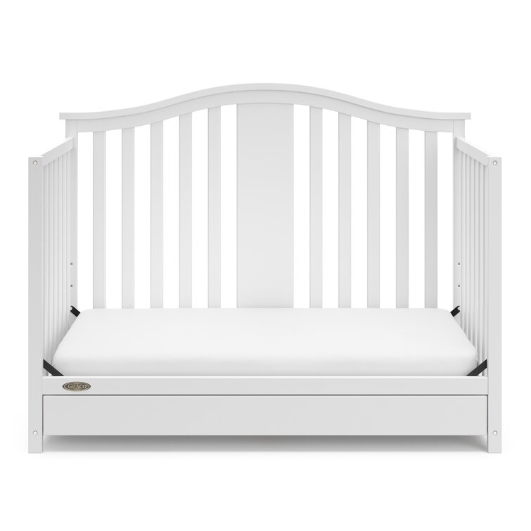 Graco solano crib store white